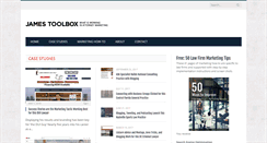 Desktop Screenshot of jamestoolbox.com